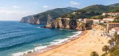 Beach and cliffs of Costa Cántabra, Cantabria