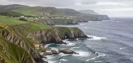 Rugged coast of Basque Country