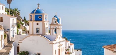 Image Of The Coastline Of Altea On The Costa Blanca