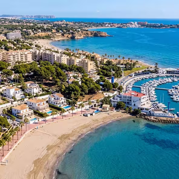 Campoamor Coastline And Marina