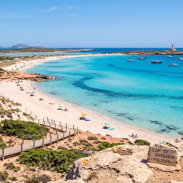Formentera Island Coastline