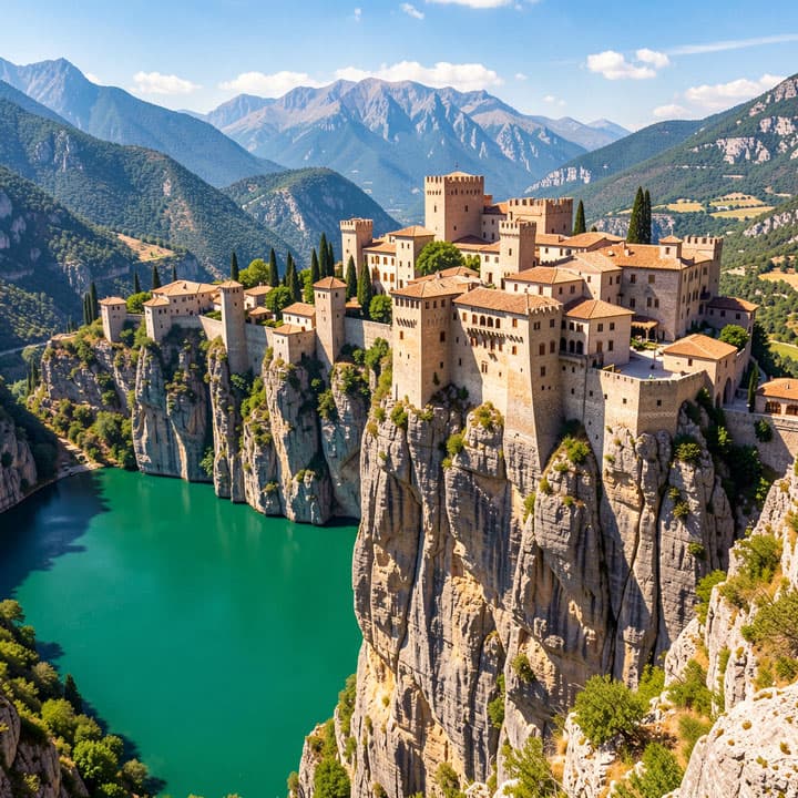 Picture of Guadalest Town & Guadalest Valley