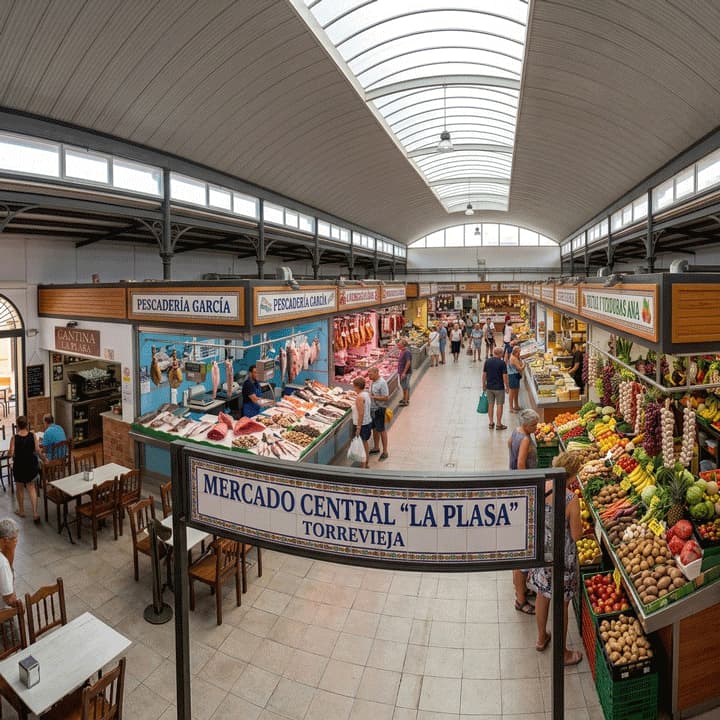 La Plasa Fish Market In Torrevieja