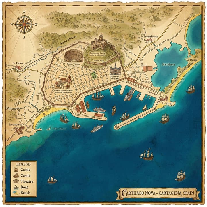 Cartagena Map Location