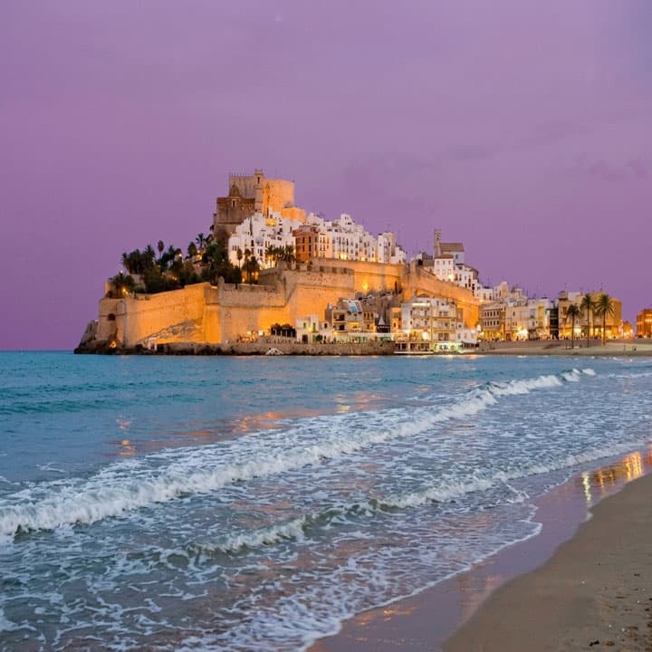 Peniscola Castle. Costa del Azahar