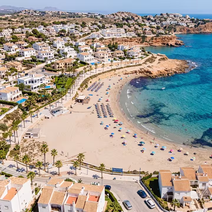 Playa Flamenca Coastline