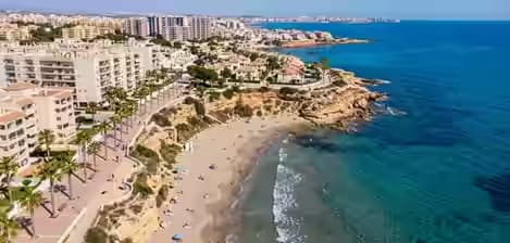 Coastline Of Punta Prima