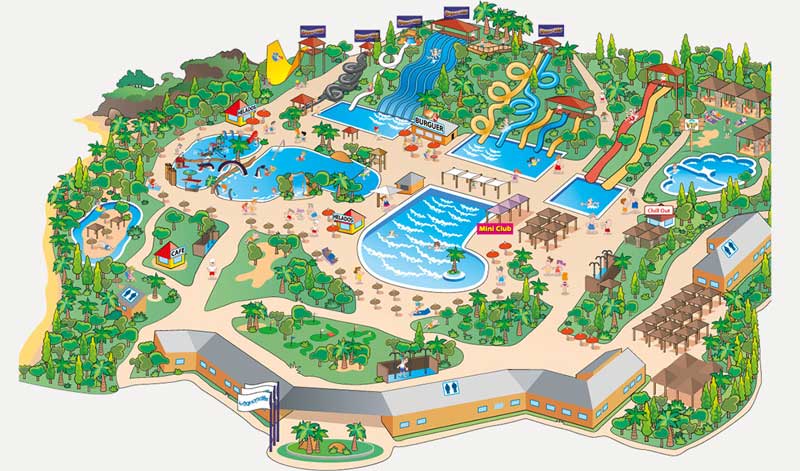 aquopolis Attraction map