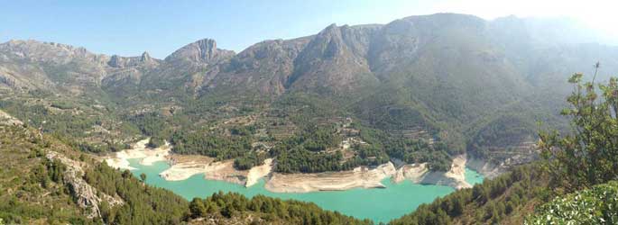 Guadalest valley