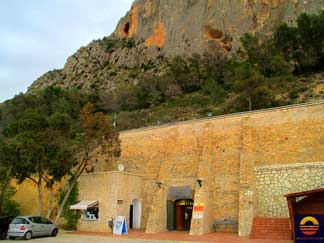 Mountain Cave Entrance