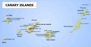 Canary Islands Map