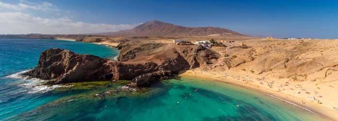 Lanzarote, Papagayo beach