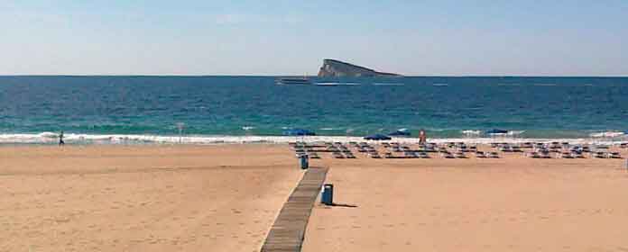 Playa de Poniente, Benidorm