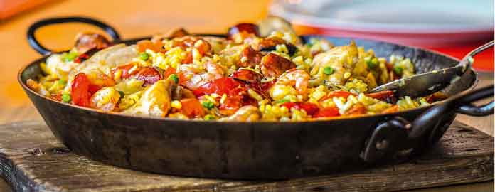 Paella de Carnes y Mariscos, Valencia